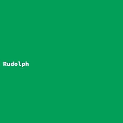 Hersteller: Rudolph