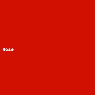 Hersteller: Rose