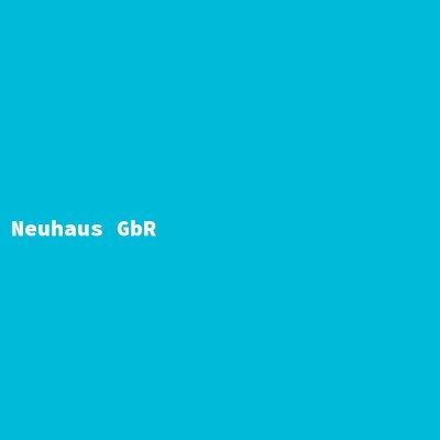 Hersteller: Neuhaus GbR