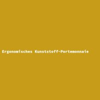 Ergonomisches Kunststoff-Portemonnaie