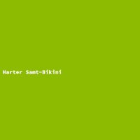 Harter Samt-Bikini
