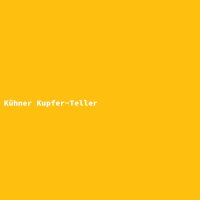 K&uuml;hner Kupfer-Teller