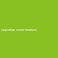 Langlebige Leinen-Badehose