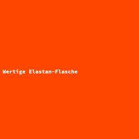 Wertige Elastan-Flasche