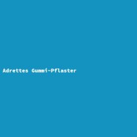 Adrettes Gummi-Pflaster