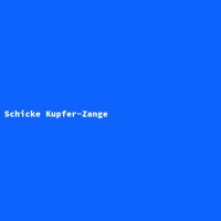 Schicke Kupfer-Zange