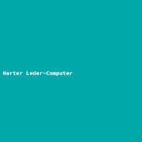Harter Leder-Computer