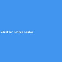 Adretter Leinen-Laptop