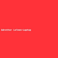 Adretter Leinen-Laptop