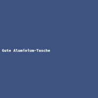 Gute Aluminium-Tasche