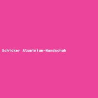 Schicker Aluminium-Handschuh